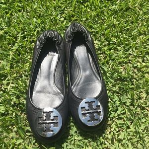 Black Reva Tory Burch Flats.